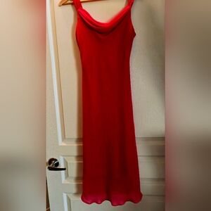 Elegant Hot Pink Dress